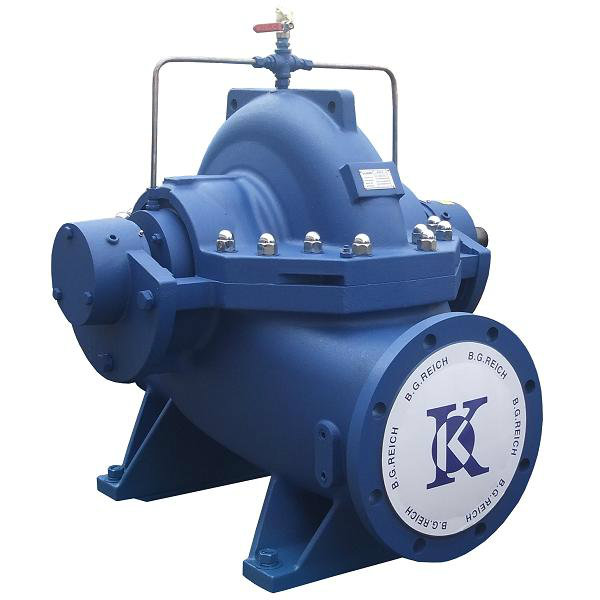 Bơm ly tâm trục đứng đơn tầng cánh - 2 cửa hút
