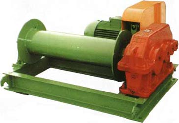 Tời điện hộp số kín