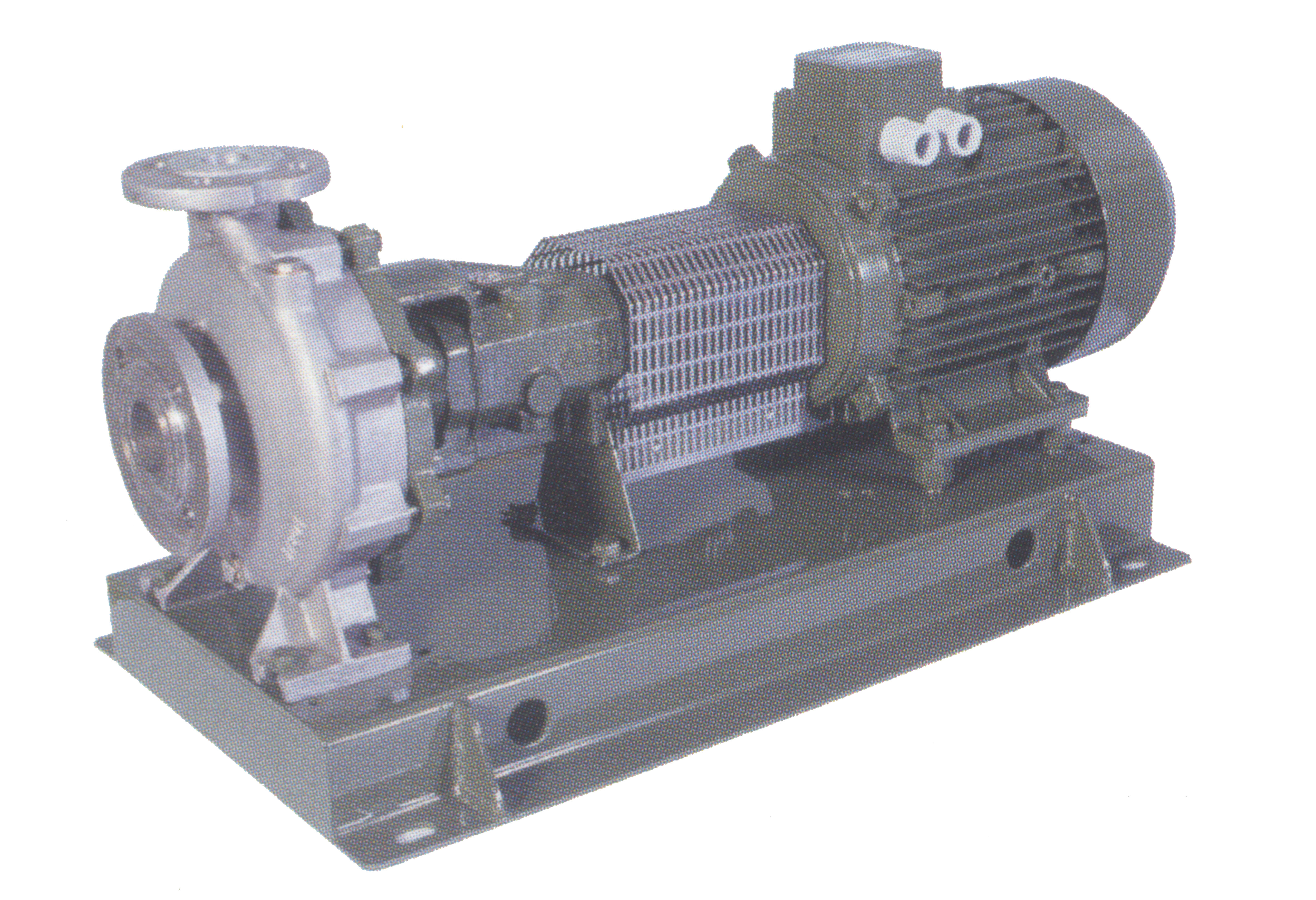 Máy bơm ly tâm trục ngang vật liệu SS304 (SS316)